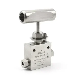 Needle Valve 30K psi HPF 9/16 Inch Connection Stainless Steel