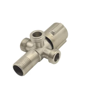 New Design Stainless Steel Manual Male Thread Angle Valve for Water Plumbing DN15