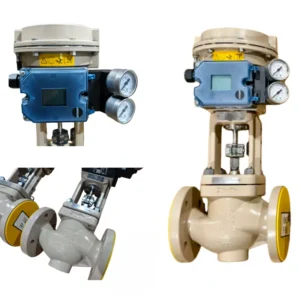 New SAMSON 3241-7 CF8M Globe Control Valve 3725 Valve Positioner 3277 Pneumatic Actuator Customized Samson Control Valve Price