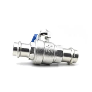 New Stainless Steel V Profile Press Ball Valve High Quality Product