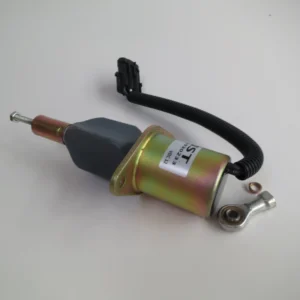New Steel 6CT Fuel Pump Solenoid Shut off Valve 12V 3930233 for Diesel Construction Machinery Marine Engine Parts