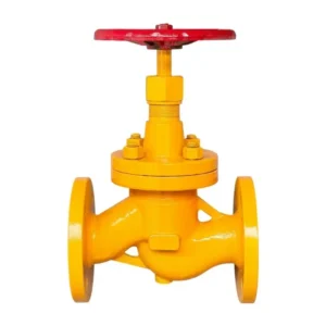 No Bonnet Plunger Type Flange Manual Stop Shutoff Valve J41F N 16C P Stainless Steel Gas Pipeline Control