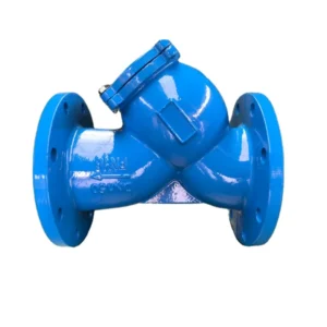 Nodular Cast Iron Y Strainer with Flanged Connection Manual Water Strainer