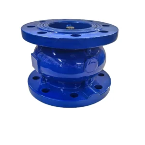 Non Return Ductile Iron Valve Normal Temperature Flange Ends Silent Check Manual Valve Water PN10/16