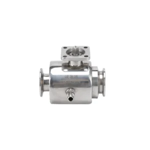 Non-standard Stainless Steel 304/316L Manual Two Way Water OEM High Platform Ball Valve PTEE/PPL Seal Silver