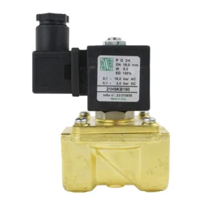 ODE Solenoid Valve Brass 21H9KB180 Pilot Control G 3/4inch NBR 8W 12W 14W Normally Closed DN20 Air Compressor Beverage Machine