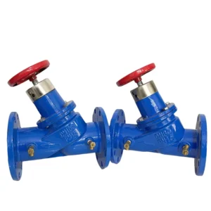 OEM Customizable DN50 DN400 Ductile Iron Flange Ends Digital Balance Valve for Water