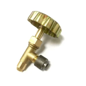 OEM Customizable Pressure Gas Range Stove Needle Valve Manual Control with Zinc Knob for South America Market