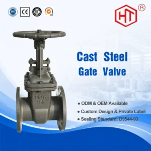 OEM Customized High quality Rising Stem GOST Gate Valve Cast Steel Heavy-duty Russian Standard Gate Valve