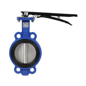 OEM DN40 DN300 Manual Sanitary Soft Seal Handle Ductile Iron Stainless Steel Wafer Handle Butterfly Valve for Water Media