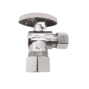 OEM Lead Free Brass Angle Valve Manual Customizable CE/ISO Certified Threaded Fitting with Global Shipping