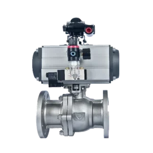 OEM ODM Pneumatic 1-16 Inch V-type Ball Valve for Small Flow Conditions with Regulation Function
