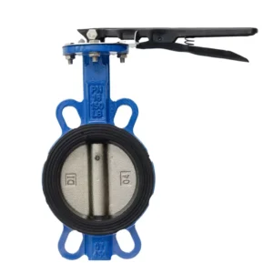 OEM ODM Supported Ductile Iron Butterfly Valve Manual Lever Type for Underground Water System