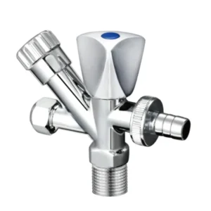 OEM ODM Unique Design Water Multi Function Brass Two way Brass Angle Valve
