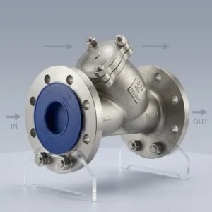 OEM TA2 Titanium Flanged Y Strainer DN80 PN16 Industrial Filter Equipment