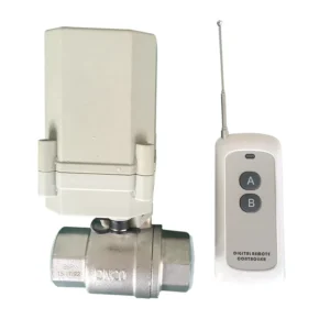 OEM Wireless Remote Motorized Valve 2 Way Motor Control Valve Electric Shut off Ball Valve DN20