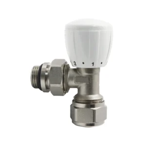 OMANS DD9001 Hydraulic Water Control Angle Valve with Nickel Finish BSP Connection 5 Year Warranty