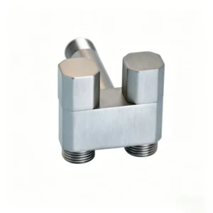 Oem Odm Hot/Cold Water Stop Manual Wall-Mounted One-inlet Two-outlet Sealed Double Way Angle Valve for Washing Machine