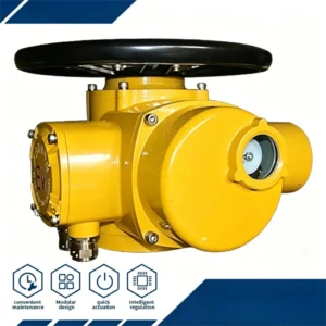On off Electric Valve Actuator Explosion proof Grade Auxiliary Limit Switches Auxiliary Torque Switch Chemical Industries