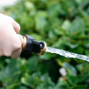One Way Drip Irrigation Faucet Adapter with Shutoff Valve for Spigot