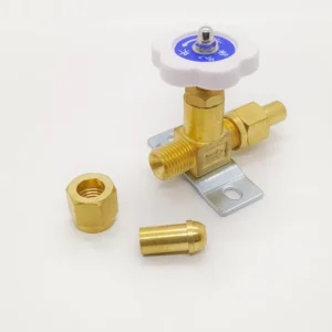 Oxygen Service Valve Manual Control Needle Valve for Bedhead Unit Medical Gas Pipeline