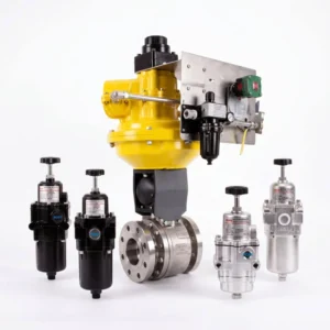 PDS G1820 High Frequency Wear Resistant Ball Valve Rotork YT Series Air Filter Regulator