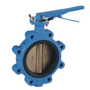 PN10/PN16/CLASS 125 Lug Type Spline Shaft Butterfly Valve