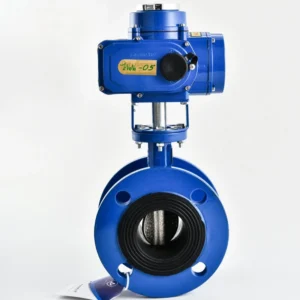 PN16 D941X 2″-80″ Flange Connection 1.6MPa Normal Temperature Water Gas Oil Power Cast Iron Soft Seal Electric Butterfly Valve
