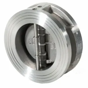PN16 DN50 300mm Manual Power Water Check Valve Stainless Steel Dual or Double Plate One Way with EPDM Material
