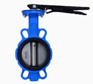 PN16 Ductile Iron Soft Seal Clamp Handle High Temperature Water Media D71X Electric Butterfly Valve