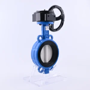 PN16 Ductile Iron Turbine Wafer Butterfly Valve for Wafer Butterfly Valve High Temperature Gas Media Butterfly Valve