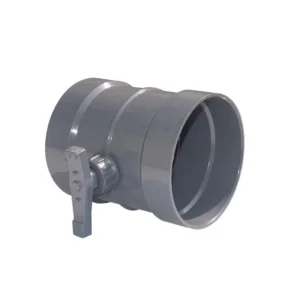 PP Butterfly Damper Pipeline Wind Speed Control Valve Turn On Turn Off Damper Air Control Switch