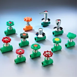 PPR Manual Stop Valve High-Temperature Shutoff Socket Welded 50-Year Warranty for Water Media