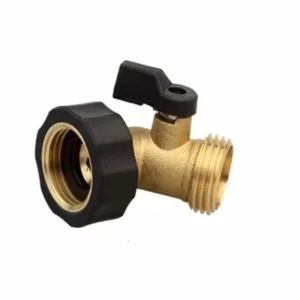 Pipe Connector Shutoff Valve Hose Adapter for Water Faucet and Spigot
