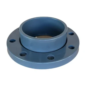 Pipe Valve Use 90mm to 400mm PVC U DIN GB Slip Socket Plastic Lap Joint Flange Two Pcs Flange Adaptor