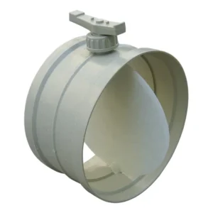 Plastic Manual Air Valve Butterfly Damper Valve Manual for Control the Air Volume