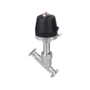 Plastic Pneumatic Angle Seat Valve for Flow Control Sanitary Valve Angle Seat Valves