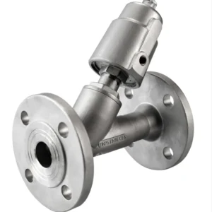 Plastic Stainless Steel Pneumatic Angle Seat Valve for Water Treatment