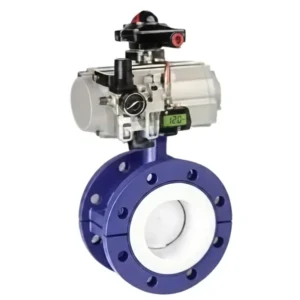 Pneumatic Actuated Control Valve Industrial Process Flow Regulating Valve