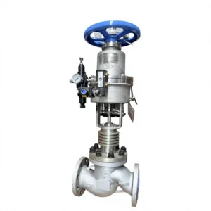 Pneumatic Actuated Shut Off Valve 2/2 Way Quick Closing Valve with Solenoid Valve Fire Safe Design for Industrial Automation