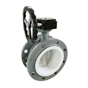 Pneumatic Actuator Operated Butterfly Valve