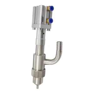 Pneumatic Actuator Stainless Steel Anti Drip Filling Head Clamp and Hose Inlet Blowing Type Anti Drawing Paste Filling Valve