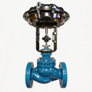 Pneumatic Actuator Valve with 4-20mA Smart Positioner for Water Flow Regulation and Gas Pressure Control and Temperature