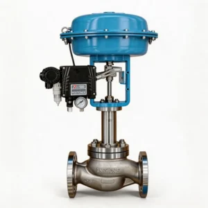 Pneumatic Air Control Valve for High Temperature Heating with Modulating Diaphragm Actuator and PTFE Stainless Steel