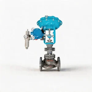 Pneumatic Automatic Control Valve with Manual Override and Smart Positioner for Oil Temperature Regulating and Steam Pressure