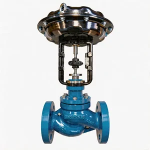 Pneumatic Control Valve with 4-20mA Positioner for Industrial Water Flow Regulation and Temperature Modulation and Pressure