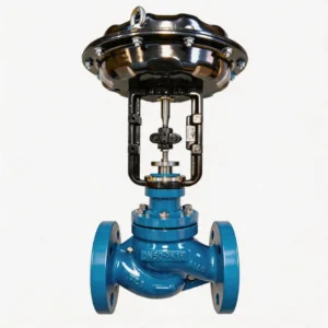 Pneumatic Control Valve with 4-20mA Smart Positioner and PTFE Seal for Water Flow Proportional Regulation and Gas Pressure