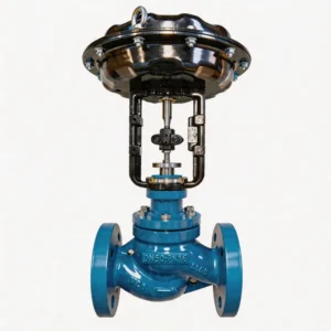 Pneumatic Control Valve with 4-20mA Smart Positioner and Stainless Steel Actuator for Water Pressure Regulation and Gas Flow