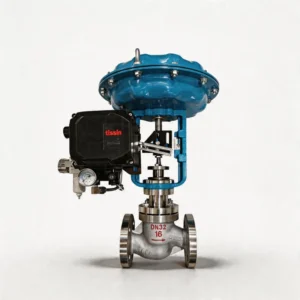Pneumatic Control Valve with Diaphragm Actuator for Boiler Feed Water Regulating Linear Cage Guided Hardened Trim DN32 PN16