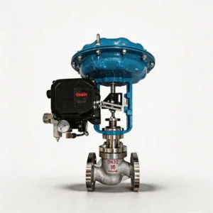 Pneumatic Control Valve with Diaphragm Actuator for Chilled Water Flow Modulating Equal Percentage Flanged 50mm Bore DN50 PN16